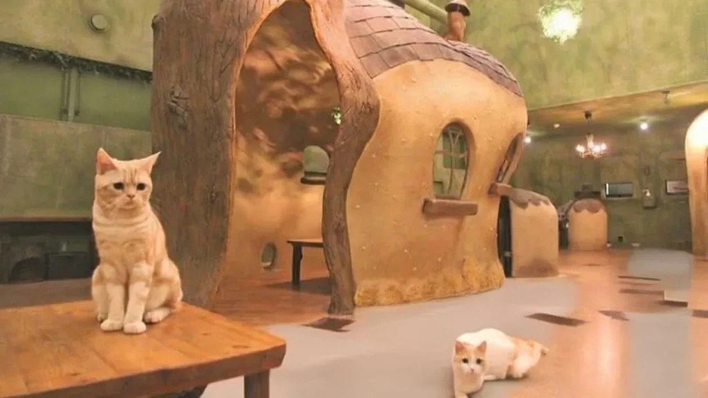 고양이파양 입소 마리 수 제한으로 쾌적한 환경에서 케어받는 모습