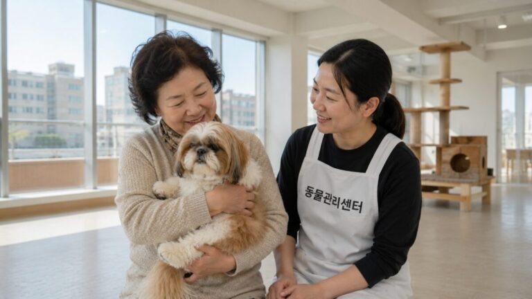 계양강아지파양 동물관리센터 시츄 코코 입소