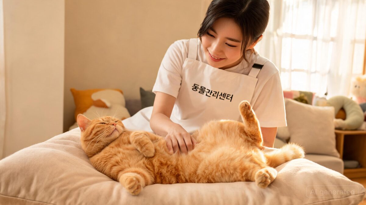 산본고양이파양 동물관리센터 철장 없는 자유로운 실내 환경 고양이