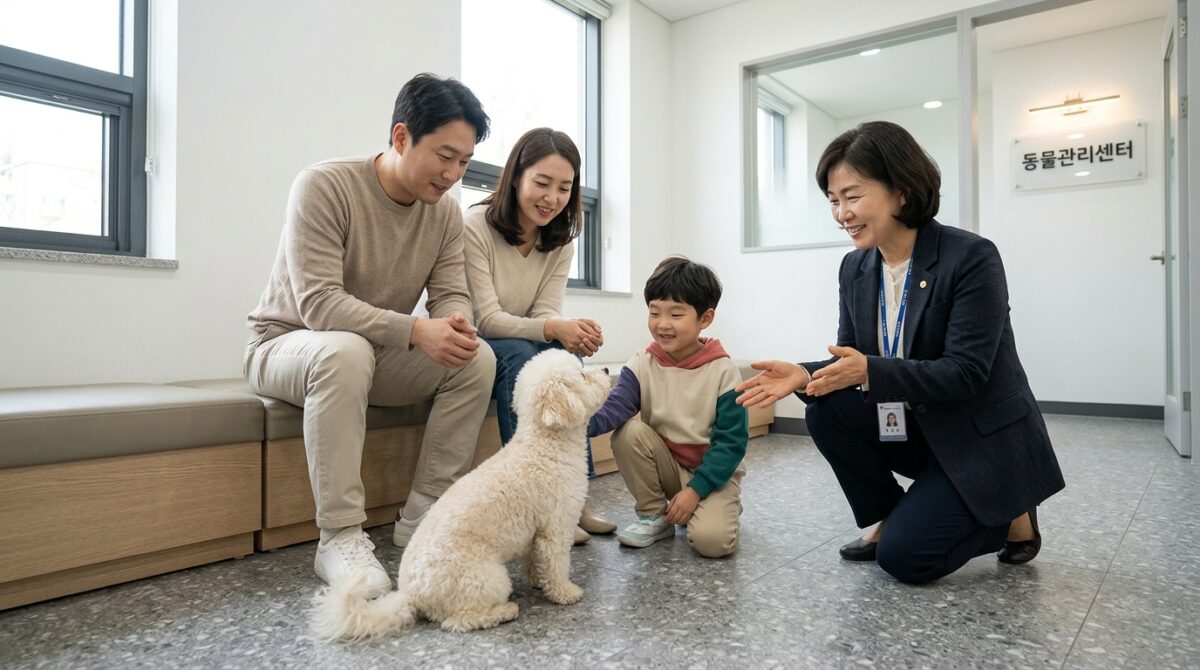 인천강아지파양 상담 사례를 확인하는 보호자