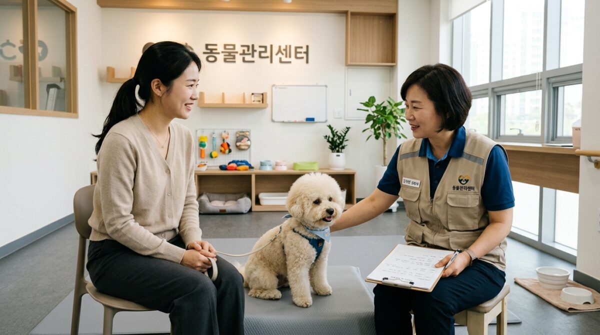 인천강아지파양 후 비숑 프리제가 자유롭게 생활하는 모습