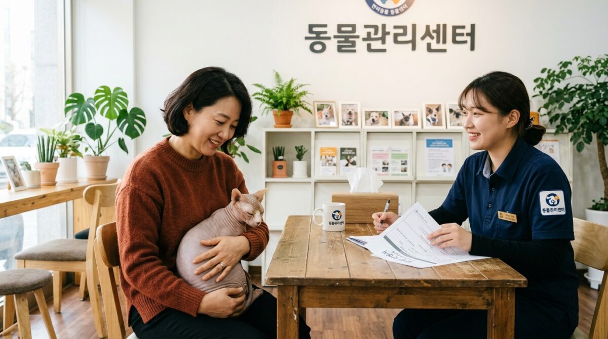 강남고양이파양 동물관리센터 라떼 새 가족 입양 상담