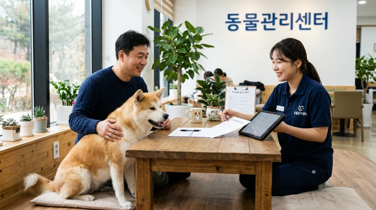 강화강아지파양 동물관리센터 백두 새 가족 입양 상담