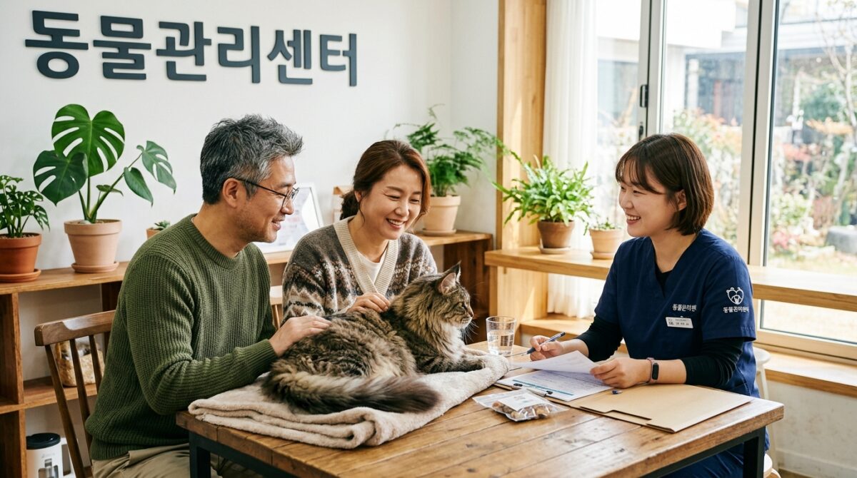 강화고양이파양 동물관리센터 솔방울 새 가족 입양 상담