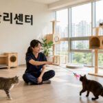 서구고양이파양 동물관리센터 고양이 자유로운 실내 생활